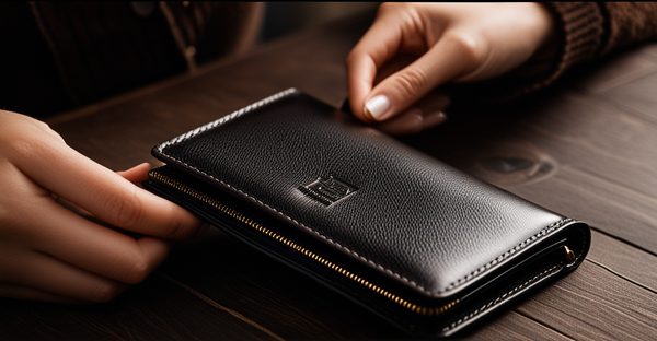 Portefeuille en cuir pour femme : l'élégance artisanale incontournable